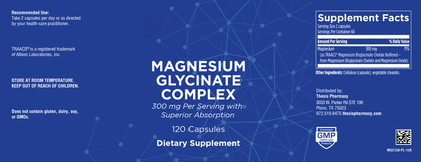 Magnesium Glycinate Complex 120CT