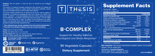 Thesis B-Complex 90CT
